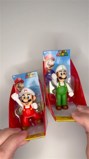Fire Mario & Fire Luigi 🔥 Super Mario Figures | ASMR Unboxing