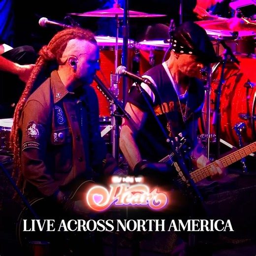 Tickets for An Evening with Heart are on sale now! We can’t wait to play these shows for you. 💜 Tickets available at link in bio or at Heart-Music.com. | Heart