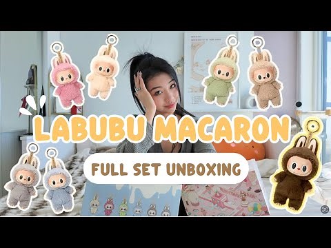 Unboxing Labubu Macaron Blind Boxes – Hunting for the Secret Chestnut Cocoa! 🍫✨