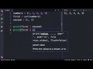 Python #56 - Sets [By Mosh Hamedani]