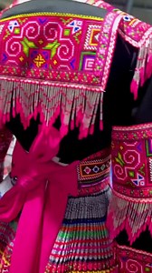 Hmong Dress for Women, Vintage Ethnic Hand Embroidered Dress, Hmong Hill Tribe Handmade Outfit, Traditional Costume in the North of Vietnam - Etsy