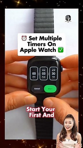 How to Use Multiple Timers on Apple Watch #applewatchtips #applewatchtricks