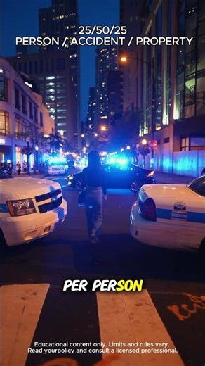 25 / 50 / 25 #carinsurance #insurance #insurancebasics