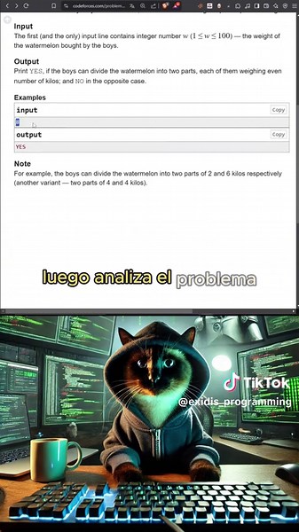 ¿Quieres mejorar en programación competitiva? En este video te muestro el método más efectivo para afrontar cualquier problema en competencias como ICPC, Codeforces o Leetcode. 🔥 Desde leer el enunciado hasta obtener el ¡Accepted! ✅. Si te sirvió este video, déjame un comentario y dime qué otros problemas te gustaría que analizara. ¡Sígueme para más contenido sobre programación competitiva! 🚀💻 #foryoupage #fyp #icpc #icpchallenge #code #google #amazon #python #java #javascript #c #coding #gee