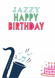 Jazzy Happy Birthday (Eb/Bb/C) - JazzSaxophoneLessons.com