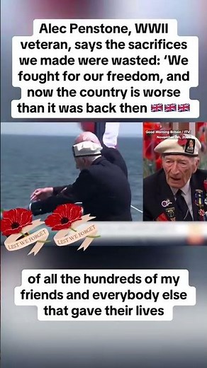 WW2 Veteran Alec Penstone Says “It Wasn’t Worth It” – Powerful Interview