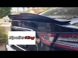 Nissan Maxima Spoiler Install!