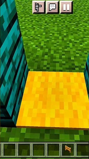 Minecraft secret door build #minecraft #shorts