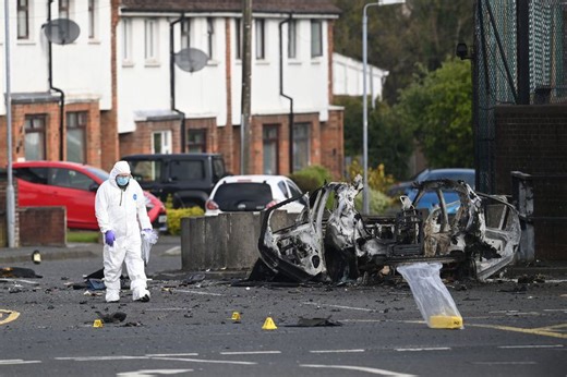 Increased police presence in Northern Ireland after New IRA claim car bomb attack