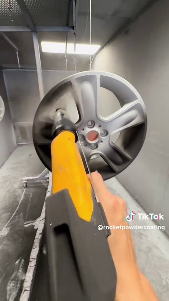 Satisfying Mini Cooper Rim Powder Coating Process