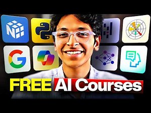 Best FREE AI Courses for Beginners in 13 Minutes 🔥| Become an AI Engineer in 2024