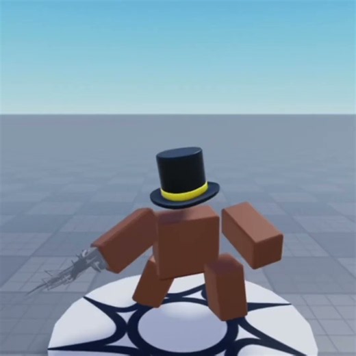 Sword swing! (test) #roblox #animation #3D
