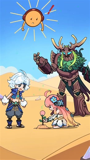 Sora & Floryn’s Desert Experiment! 🌵 Clouds vs Sun | MLBB Animated Story Part 2