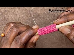 Fast And Easy Peyote Stitch Tutorial | Tubular Even Count | For Beginners
