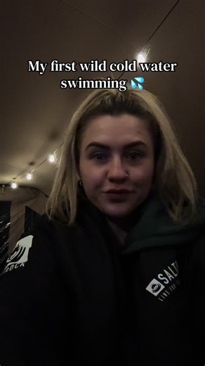 There was no ice bath this time but I did get in the lake🙈 #supportgirls #sologirls