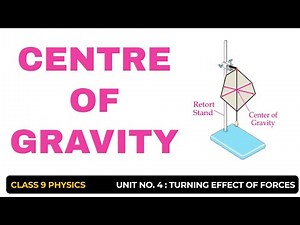 Centre of Gravity / Centre of Mass - Unit # 4-Turning Effect of Forces (Lecture 06) -Class 9 Physics