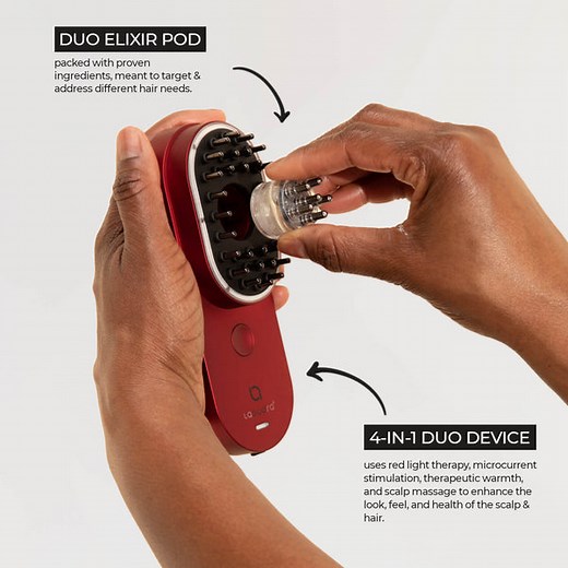Laduora DUO Red Light Therapy Hair Growth & Repair Brush