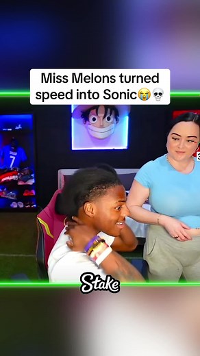 Miss Melons Transforms Speed into Sonic Character