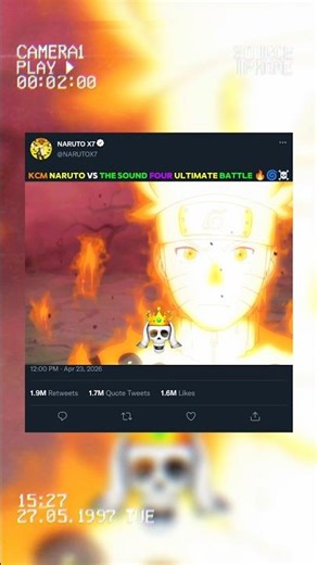 KCM Naruto vs The Sound Four: Ultimate Battle!" 🔥🌀☠️#anime #naruto