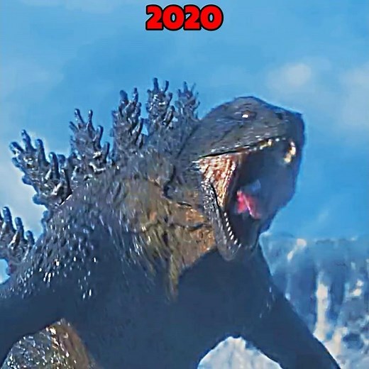 Evolution of Godzilla VS Kong Fights🔥Godzilla Attitude #godzilla #kong #shorts #fyp #viral
