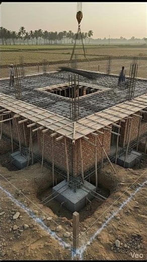 Rural Single-Floor Courtyard House