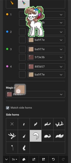 Tutorial how to shade hair in Pony Town :D #fypシ #ponytowntutorials #ponytown #ponytowntutorial #fyp #ponytowngame @Mel_0dy-!