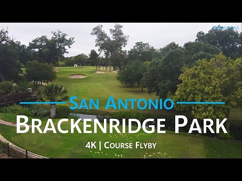 Every hole at Brackenridge Park Golf Course - San Antonio, Texas 🇺🇸 | 4K drone + binaural audio 🎧
