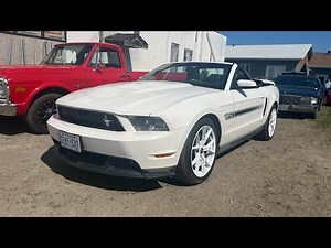 2012 Ford Mustang GT California Special Convertible: Start Up, Exterior, Interior & Full Review