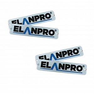 [Hot Item] Brushed Stainless Steel Logo Plate