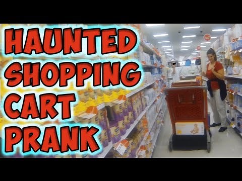 Haunted Shopping Cart Prank