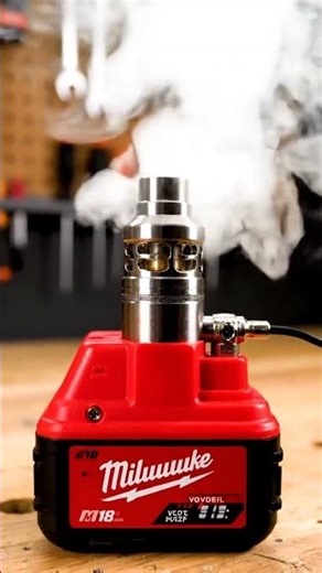 Milwaukee Vape, inspiration for tool inventions