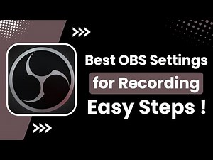 Best OBS Settings for Recording 2025 – NO LAG