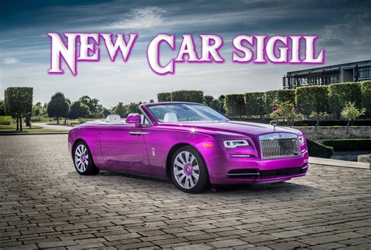 Manifest New Car Sigil: Attract Your Dream Car (PNG & PDF) - Etsy