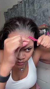 Lace Wig Install on Model | Natural Hairline & Seamless Fit