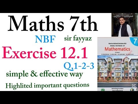 Maths class 7th | exercise 12.1 | Data Handling | ex 12.1 | Q 1-3 | NBF | unit 12 | Sir fayyaz