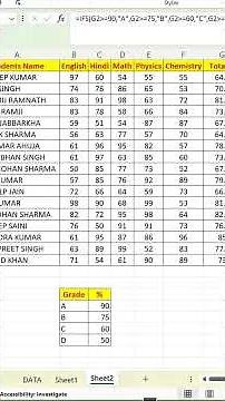 Excel Nested IF Too Long? Try IFS & VLOOKUP!