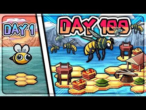 I Engineered The Perfect Bee Colony in Bee Island