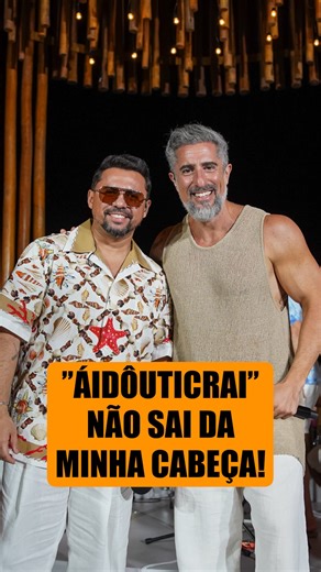 Marcos Mion on Instagram: "MÚSICA BOA É ASSIM… GRUDA! Tô cantando “áidôuticrai” desde que gravamos o programa 😅 Sucesso sempre, @xandaviao! Você já tem autorização vitalícia pra pousar no palco do #Caldeirão 🛬"