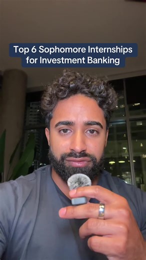 Top Investment Banking Internships for Sophomores