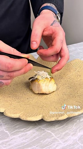 Minimalist Cod with Fennel and Smoked Lemon Gel Recipe