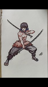 10K reactions · 445 shares | Demon slayer character drawing #anime #drawing #demonslayer #art #reels #draw #fyp #sketch #animeart #animedrawing #inosuke #giyuutomioka #rengoku #zenitsu | Dulfo-ART Style | Facebook