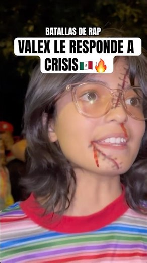 🇲🇽Valex le responde a Crisis🔥 Cuartos de final ya disponibles #batallasderap #freestylerap