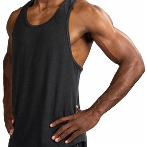 [Hot Item] Custom Men's Muscle Singlets Gym Stringer Tank Tops for Wholesale