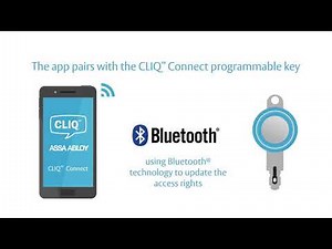 CLIQ Connect Bluetooth key by Assa Abloy
