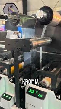 Kromia at Flexo & Labels 2026 — 9 UV Stations, Lamination, and Inspection in a Single Line!