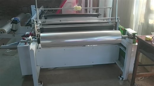2400mm BOPP film fold machine installing the machine at clients home#boppfilmfoldingmachine #foldingmachine #foldmachine