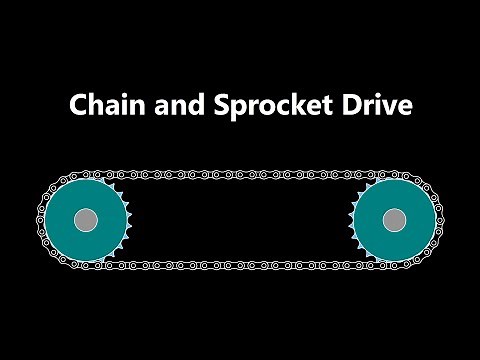 Chain and Sprocket Drive Animation