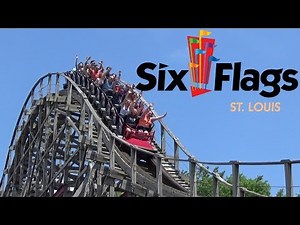 Six Flags St Louis Tour & Review with The Legend