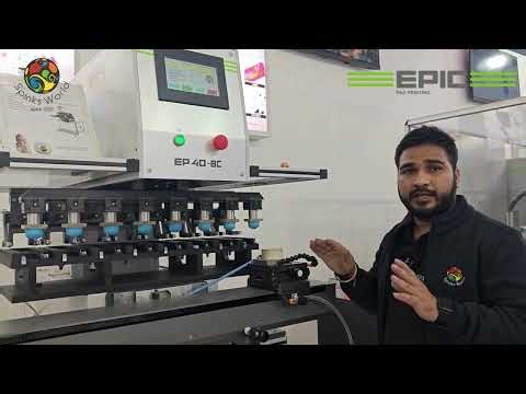 8-Color High-Precision EPIC Pad Printing Machine | The Ultimate Doll Eye Printer