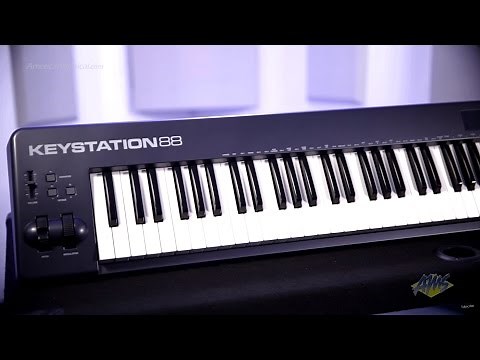 M Audio Keystation 88 USB MIDI Controller Keyboard - M Audio Keystation